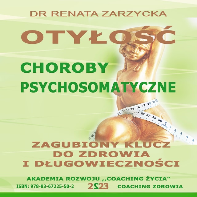 Book cover for Otyłość. Zagubiony Klucz do Zdrowia i Długowieczności.