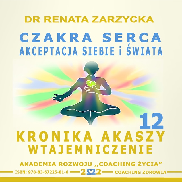 Book cover for Czakra Serca i Powietrza. Akceptacja siebie i świata.