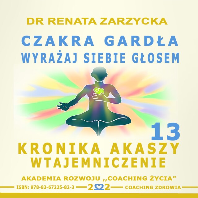 Copertina del libro per Czakra Gardła. Odważnie wyrażaj siebie głosem