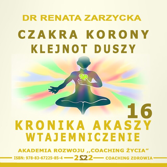 Portada de libro para Czakra Korony. Klejnot Duszy.