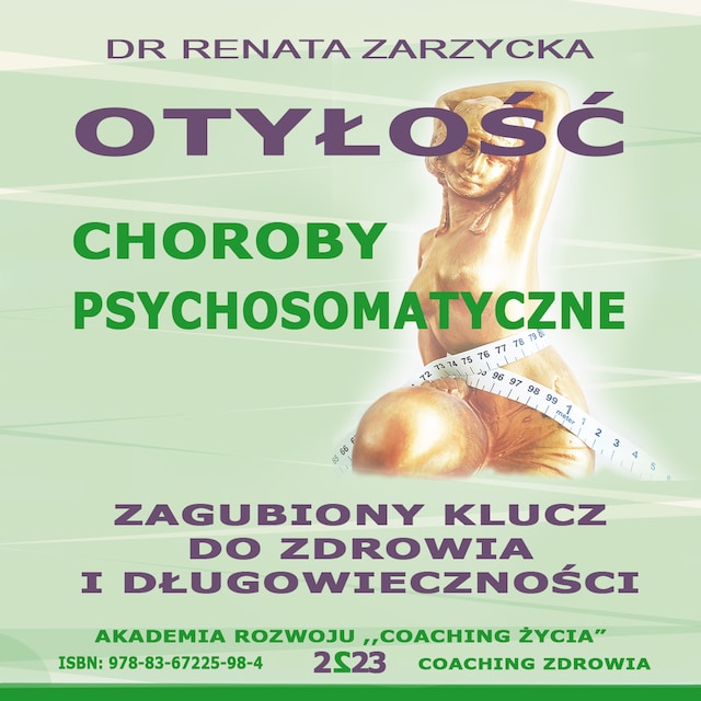 Copertina del libro per Otyłość. Choroby Psychosomatyczne