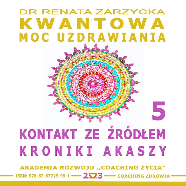 Book cover for Kontakt ze Źródłem Kroniki Akaszy.
