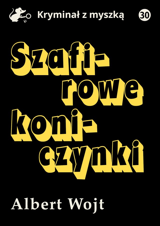 Book cover for Szafirowe koniczynki