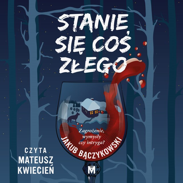 Buchcover für Stanie się coś złego