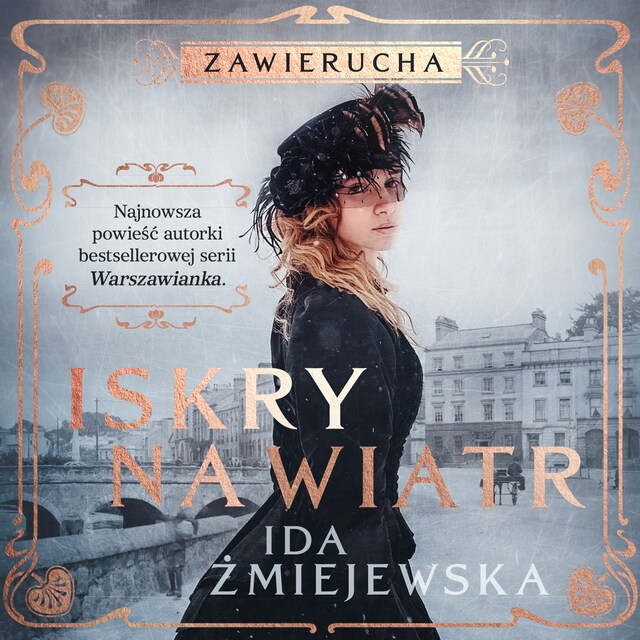 Book cover for Zawierucha. Iskry na wiatr