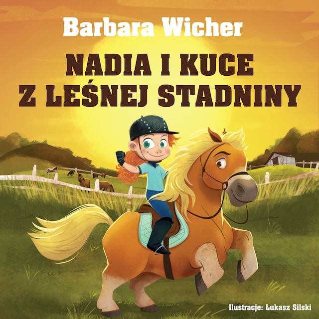 Book cover for Nadia i kuce z leśnej stadniny