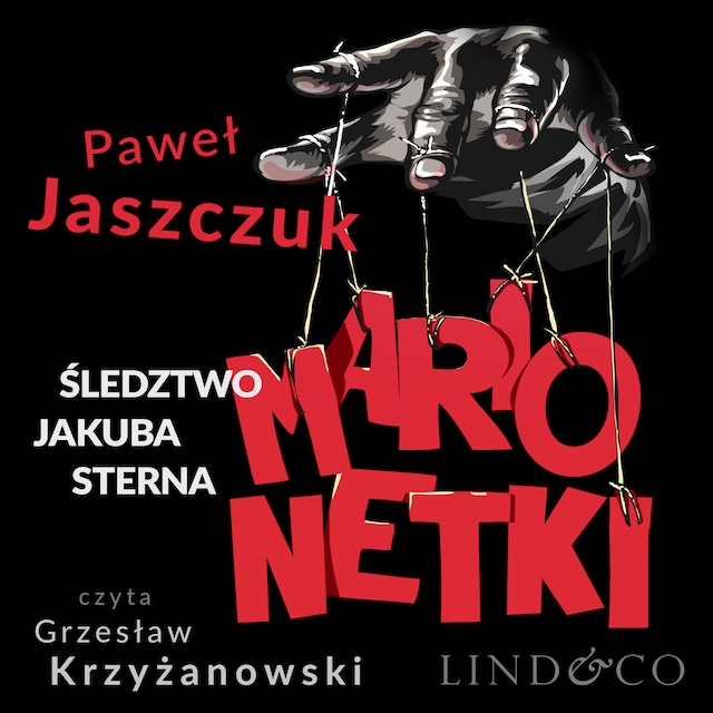 Okładka książki dla Marionetki - śledztwo Jakuba Sterna