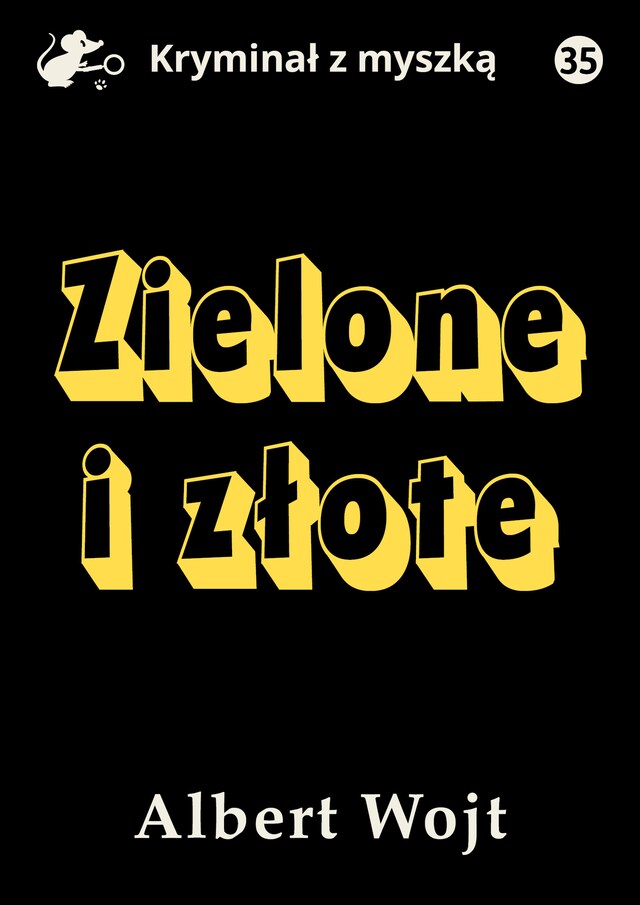 Book cover for Zielone i złote
