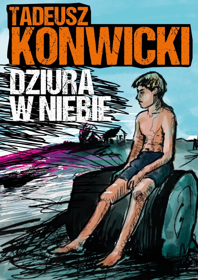 Book cover for Dziura w niebie