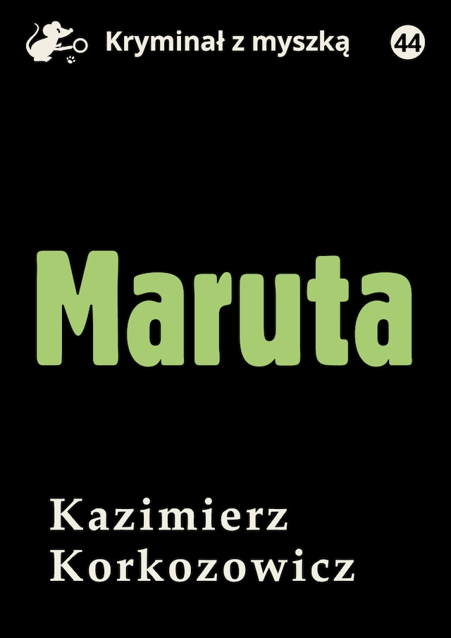 Copertina del libro per Maruta