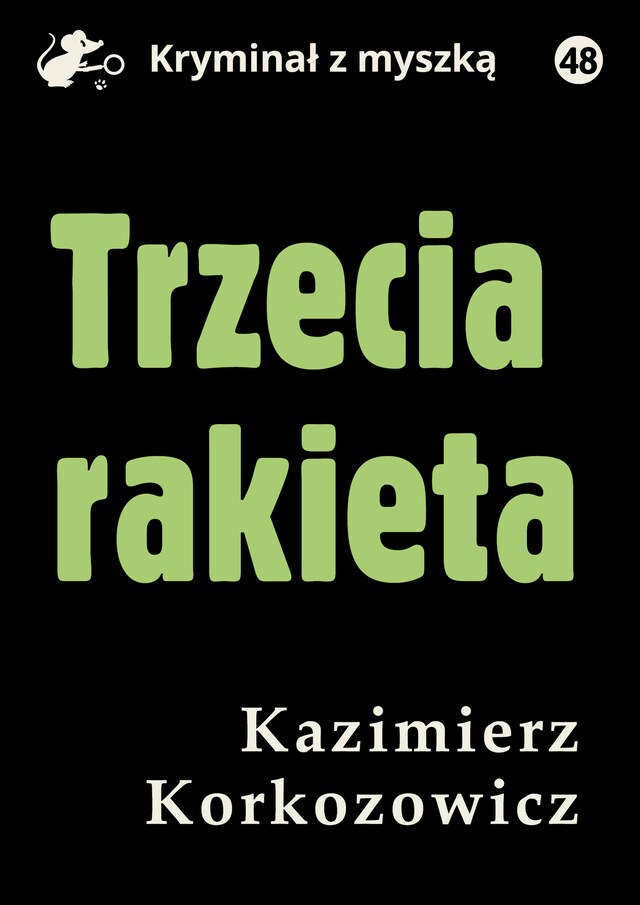 Kirjankansi teokselle Trzecia rakieta