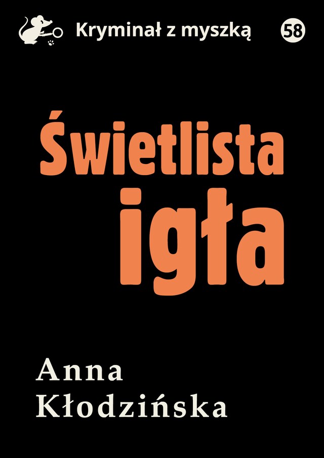 Book cover for Świetlista igła
