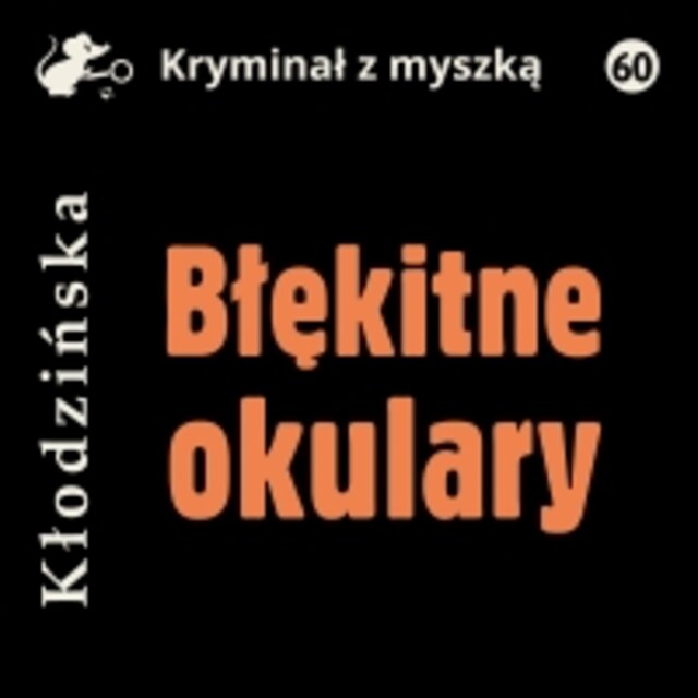 Book cover for Błękitne okulary