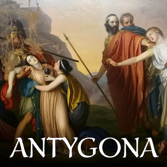 Portada de libro para Antygona