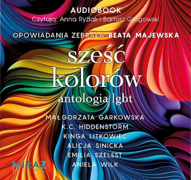 Copertina del libro per Sześć kolorów. Antologia LGBT