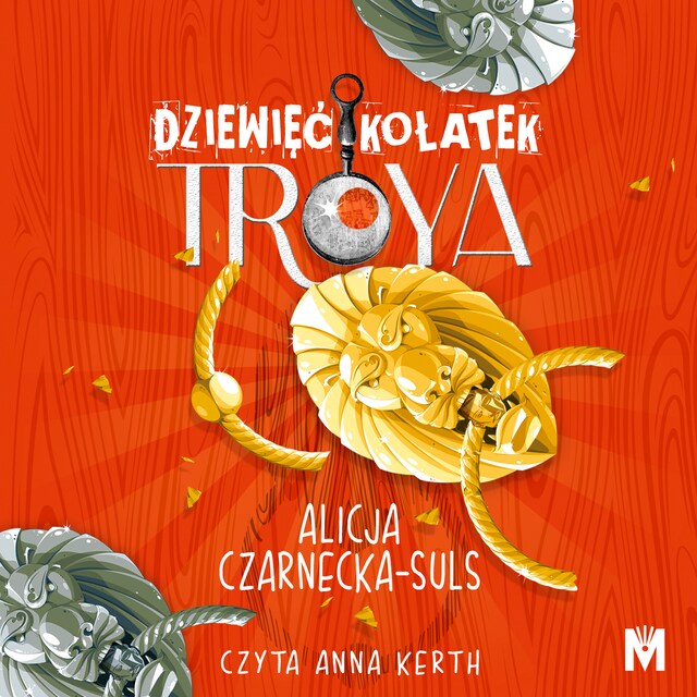 Book cover for Dziewięć kołatek Troya