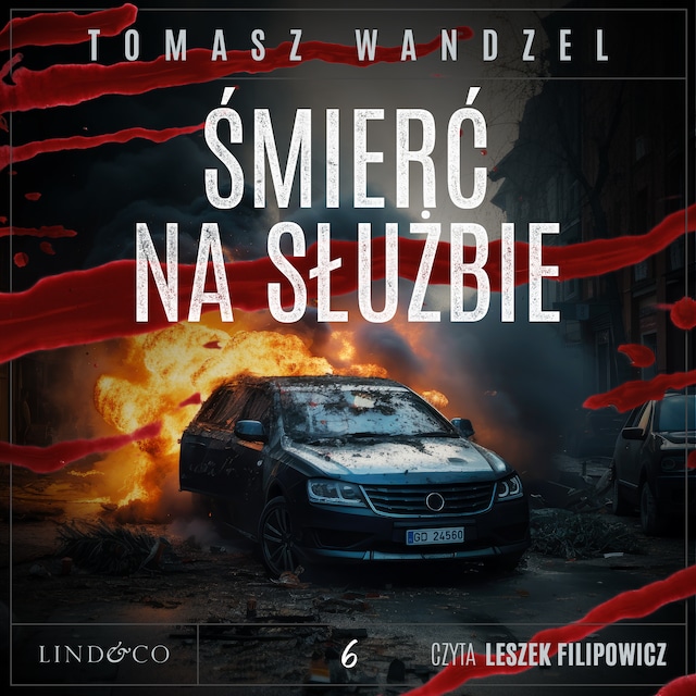 Bokomslag för Śmierć na służbie. Komisarz Oczko (6)