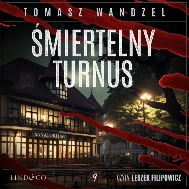 Book cover for Śmiertelny turnus. Komisarz Oczko (9)