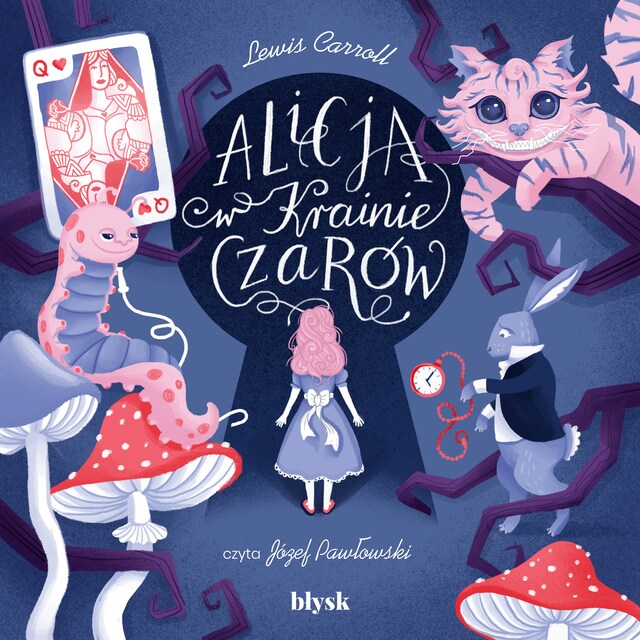 Couverture de livre pour Alicja w Krainie Czarów