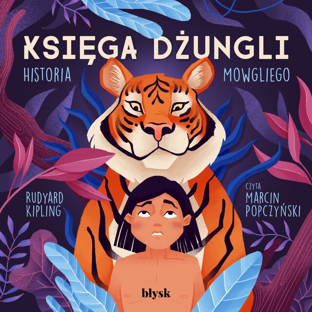 Couverture de livre pour Księga dżungli. Historia Mowgliego