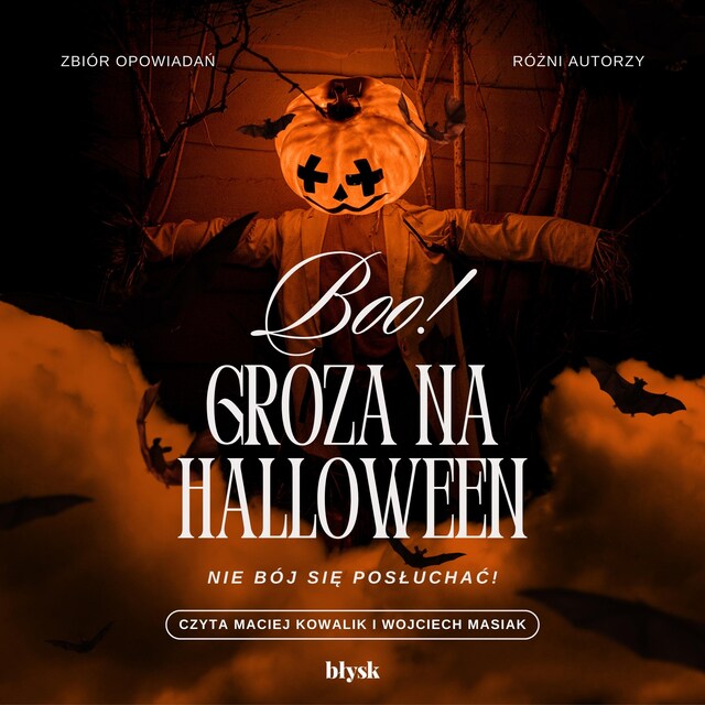 Okładka książki dla Boo! Groza na Halloween