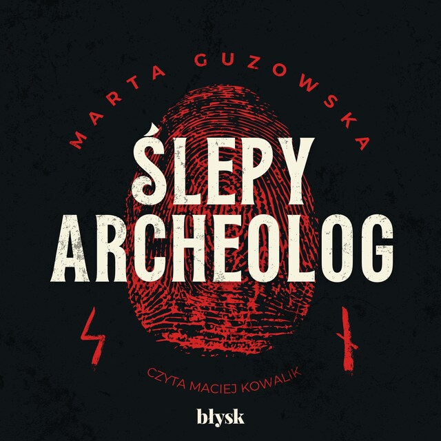 Book cover for Ślepy archeolog