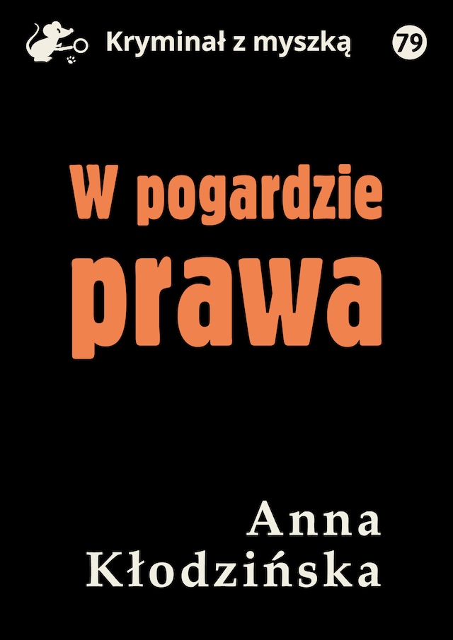 Buchcover für W pogardzie prawa