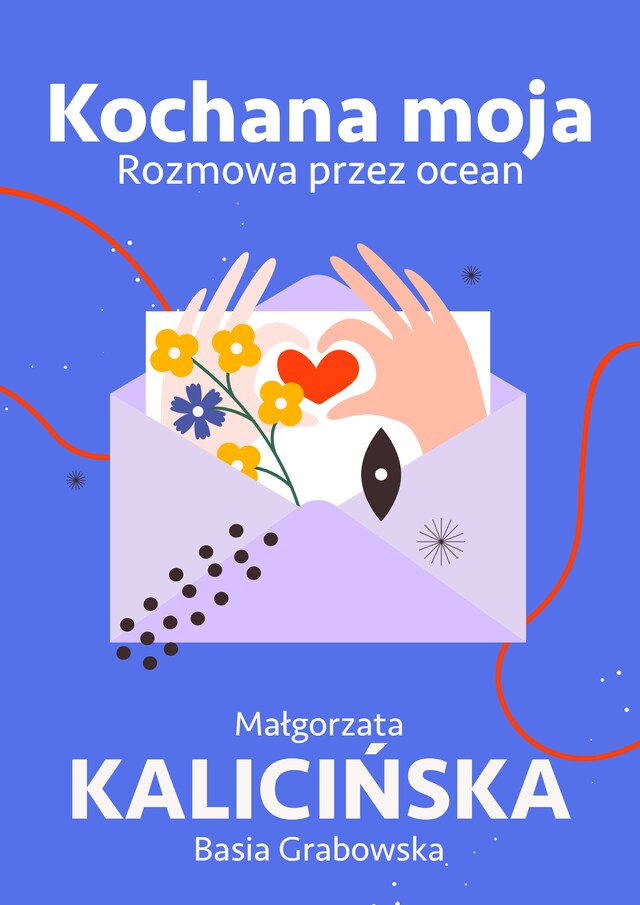 Book cover for Kochana moja. Rozmowa przez ocean