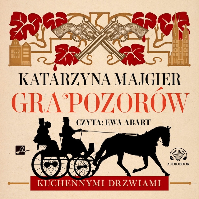 Buchcover für Gra pozorów