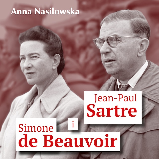 Bokomslag för Jean-Paul Sartre i Simone de Beauvoir