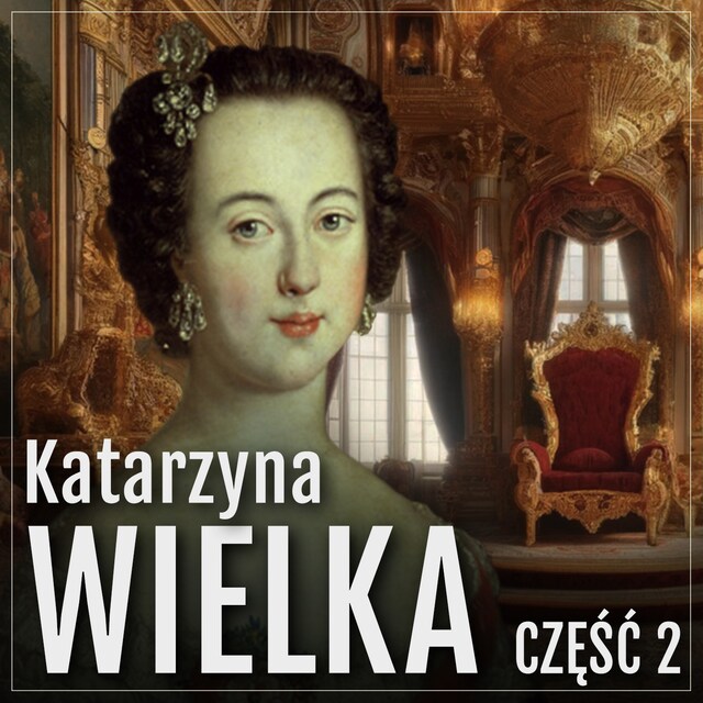 Kirjankansi teokselle Katarzyna Wielka. Historia rozwiązłej carycy. Część 2. Panowanie i życie miłosne