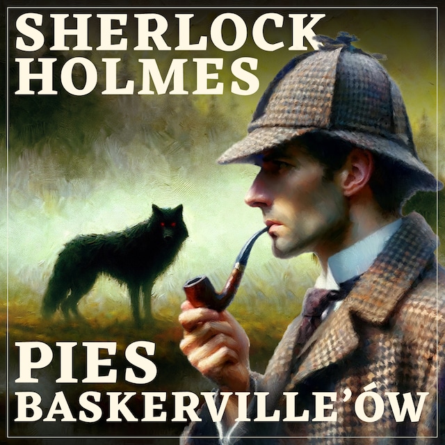 Book cover for Sherlock Holmes. Pies Baskerville'ów