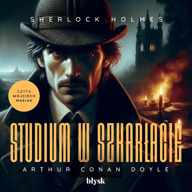 Book cover for Sherlock Holmes. Studium w szkarłacie