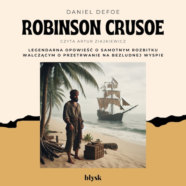Okładka książki dla Robinson Crusoe