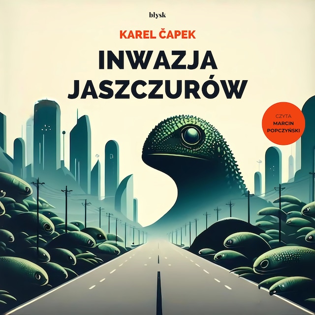 Okładka książki dla Inwazja jaszczurów