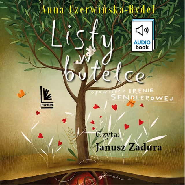 Book cover for Listy w butelce