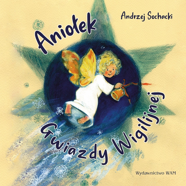 Okładka książki dla Aniołek gwiazdy wigilijnej