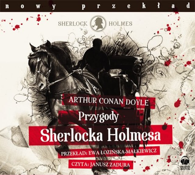 Boekomslag van Przygody Sherlocka Holmesa
