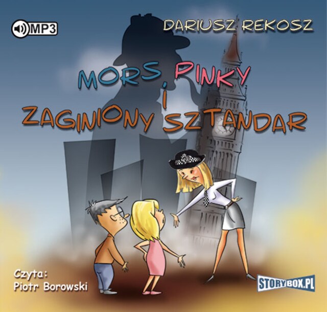 Book cover for Mors, Pinky i zaginiony sztandar