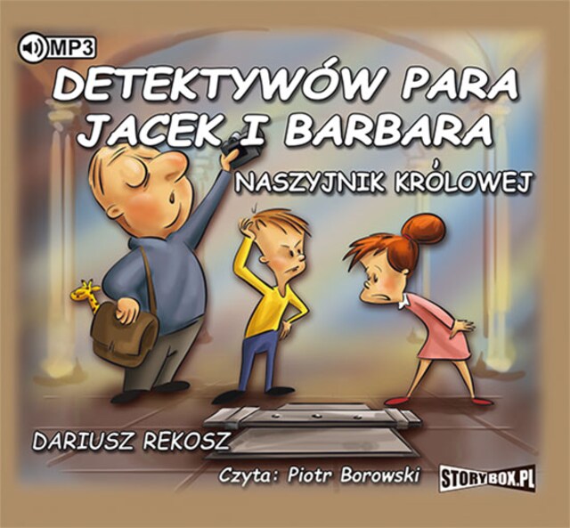 Couverture de livre pour Detektywów para - Jacek i Barbara. Tom 3. Naszyjnik królowej.