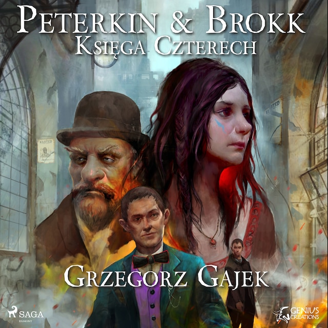 Portada de libro para Peterkin i Brokk: Księga czterech