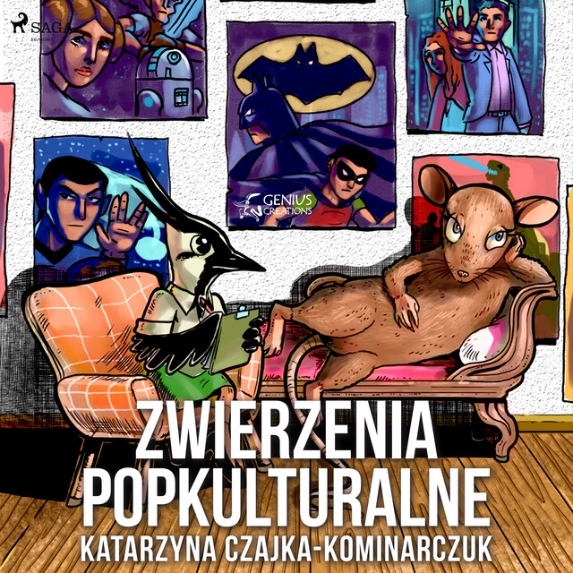 Copertina del libro per Zwierzenia popkulturalne