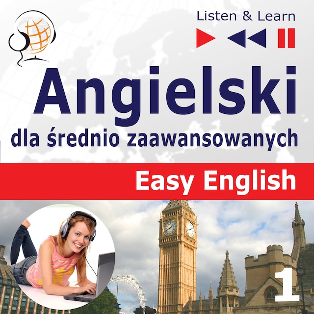 Book cover for Angielski Easy English – Słuchaj & Ucz się: Część 1. Ludzie (5 tematów konwersacyjnych na poziomie od A2 do B2)