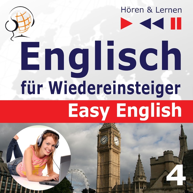 Portada de libro para Englisch für Wiedereinsteiger – Easy English: Teil 4. Freizeit (5 Konversationsthemen auf dem Niveau von A2 bis B2 – Hören & Lernen)