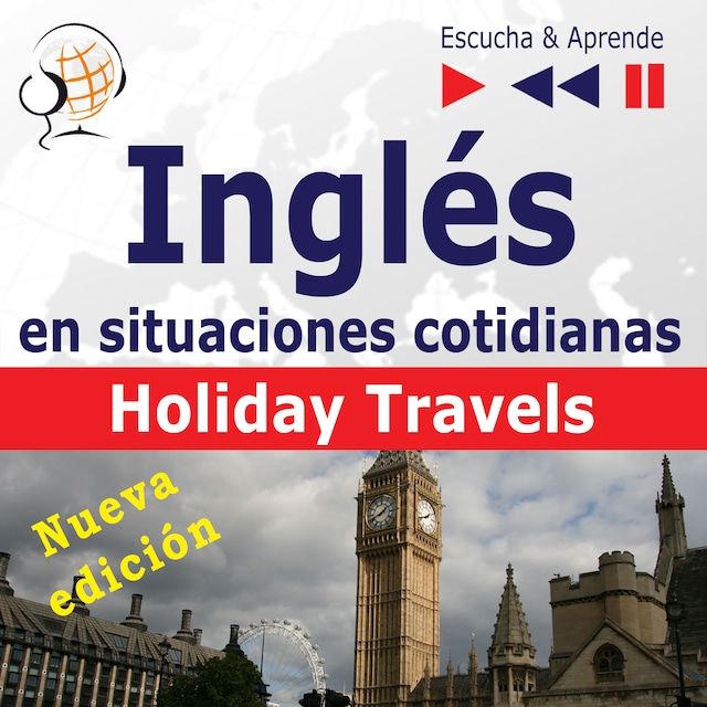 Book cover for Inglés en situaciones cotidianas: Holiday Travels – Nueva edición (Nivel de competencia: B2 – Escuche y aprenda)