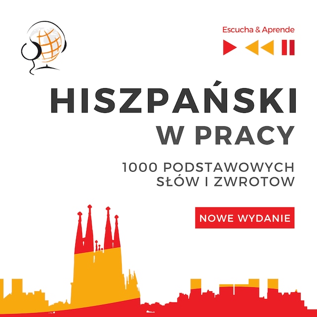 Book cover for Hiszpański w pracy 1000 podstawowych słów i zwrotów - Nowe wydanie