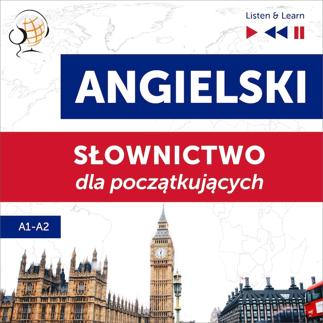 Book cover for Angielski. Słownictwo dla początkujących – Listen & Learn (Poziom A1 – A2)