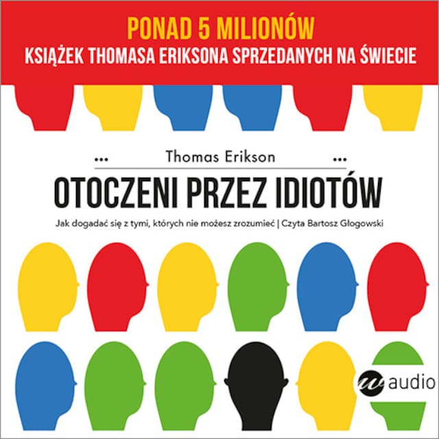 Kirjankansi teokselle Otoczeni przez idiotów