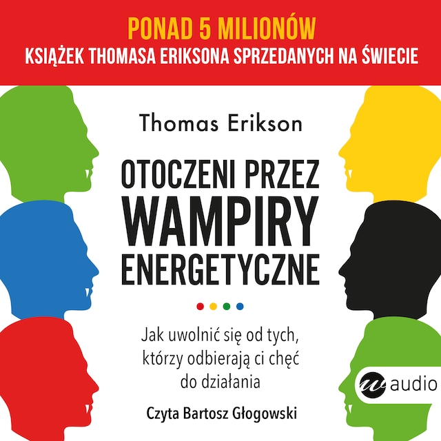 Kirjankansi teokselle Otoczeni przez wampiry energetyczne