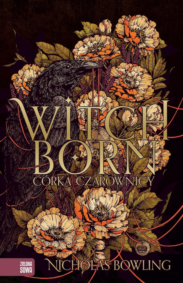 Book cover for Witchborn. Córka czarownicy